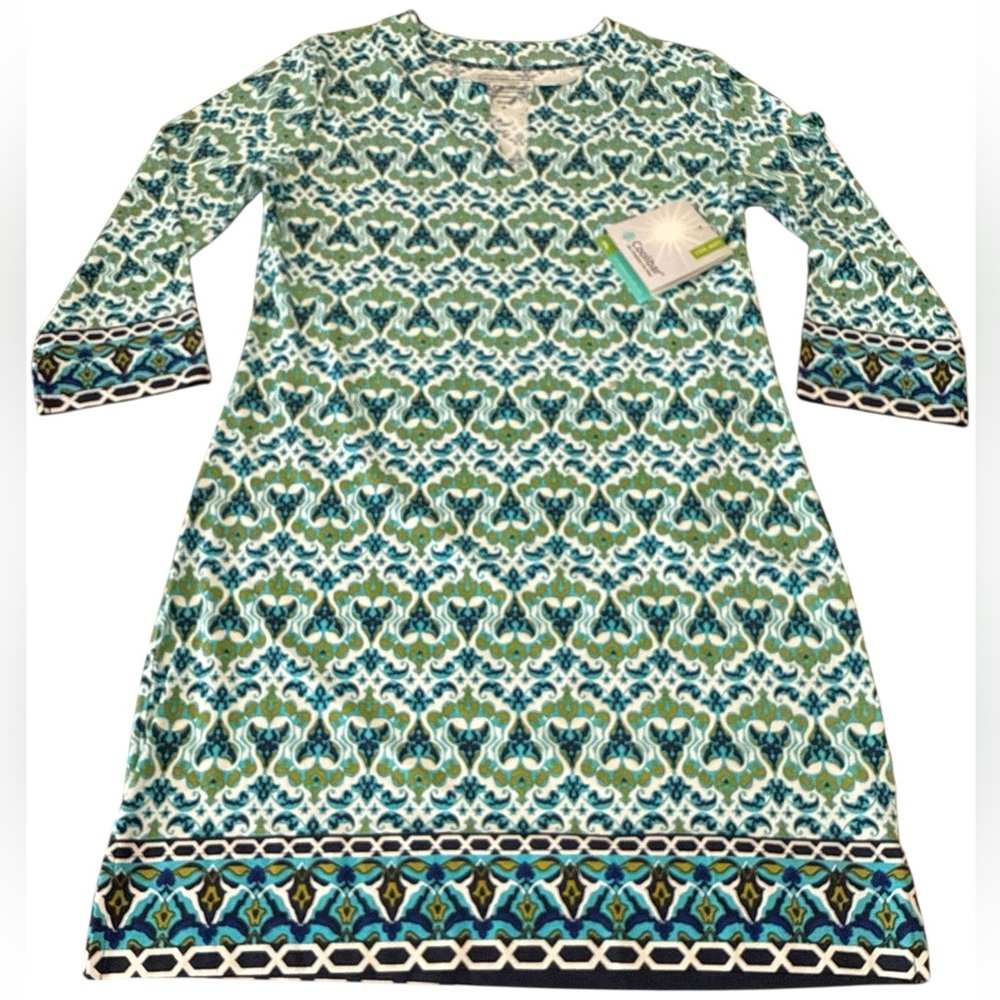 Coolibar Womens Oceanside Tunic Dress, NWT, Size-M